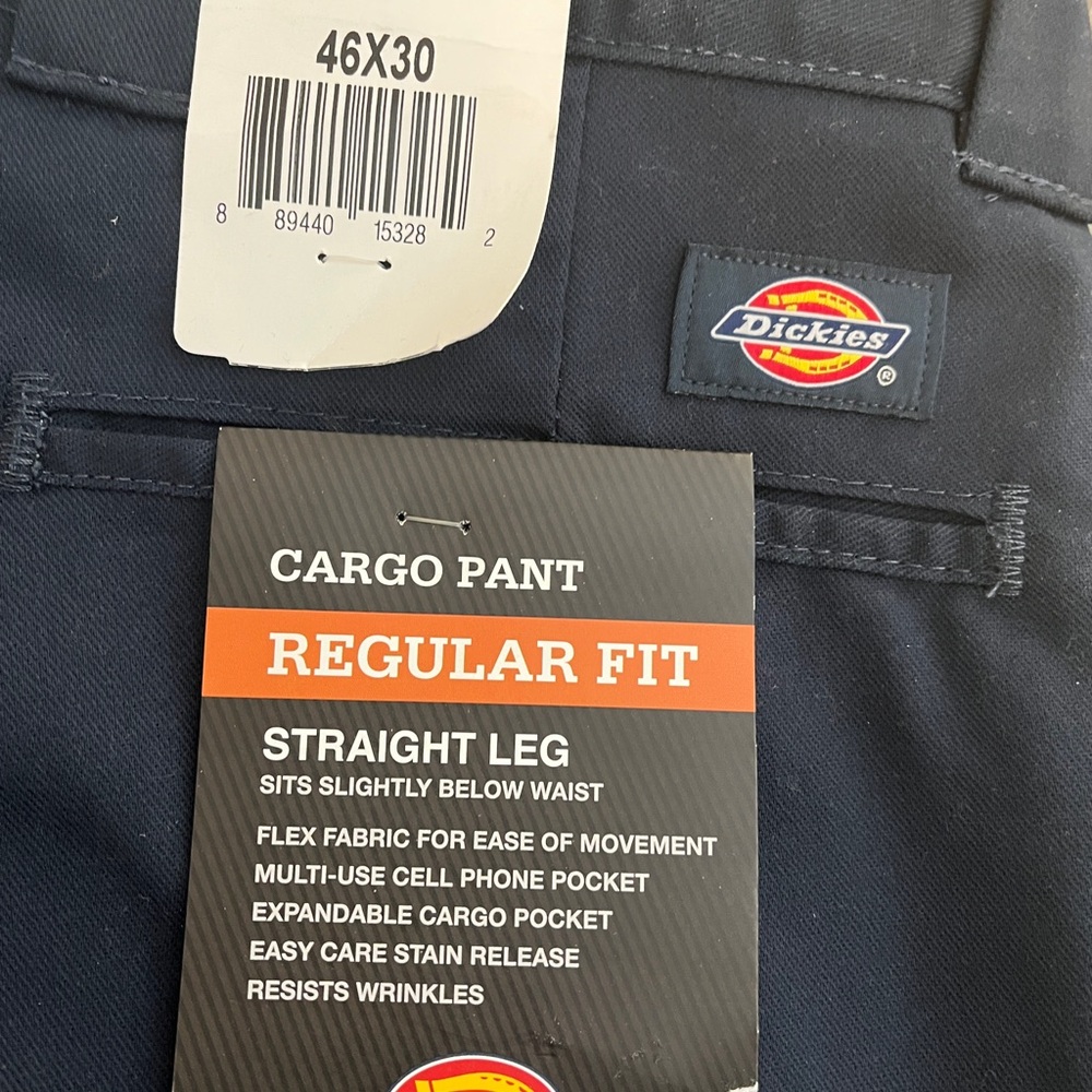 Dickies Men's Dark Blue Cargo Pants